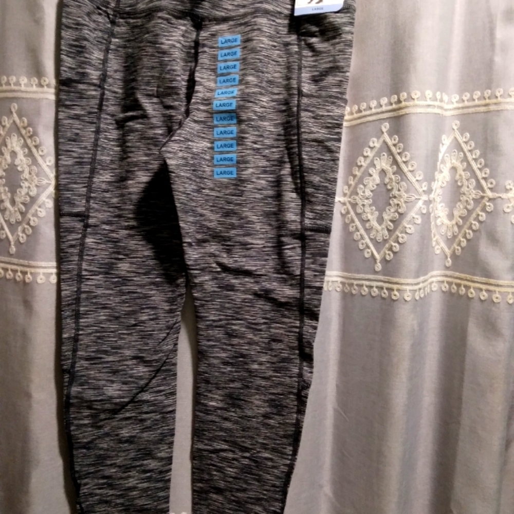 Women's Members Mark Legging Large NWT